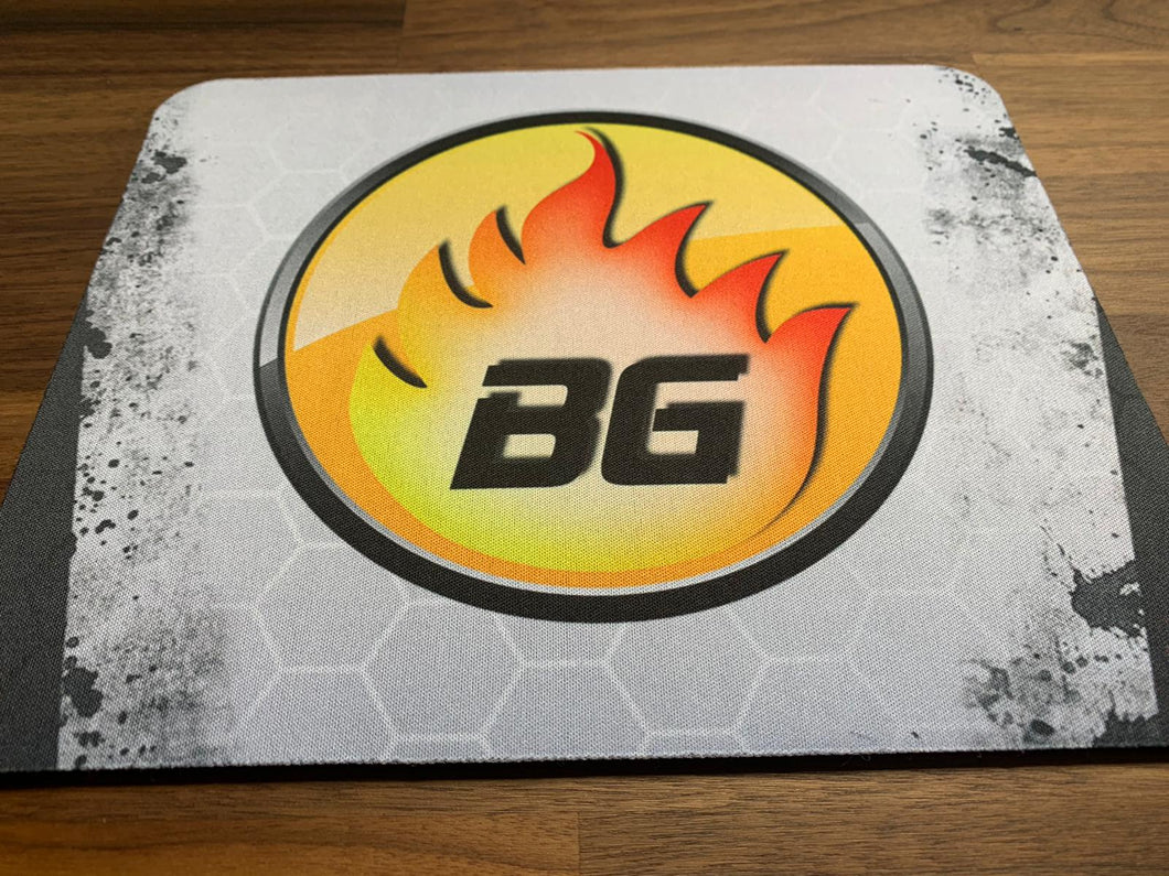 BG-Mousepad 23x19 cm mit coolem BG-Aufdruck